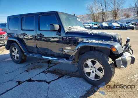 2009 Jeep Wrangler Unlimited Sahara из США, поврежденный, VIN 1J8GA59129L701034